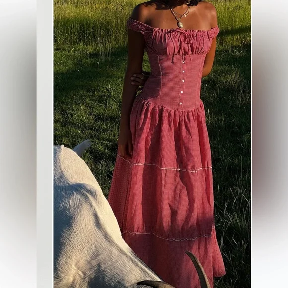 Christabelle Ruffle Maxi Dress - Picture 4 of 7